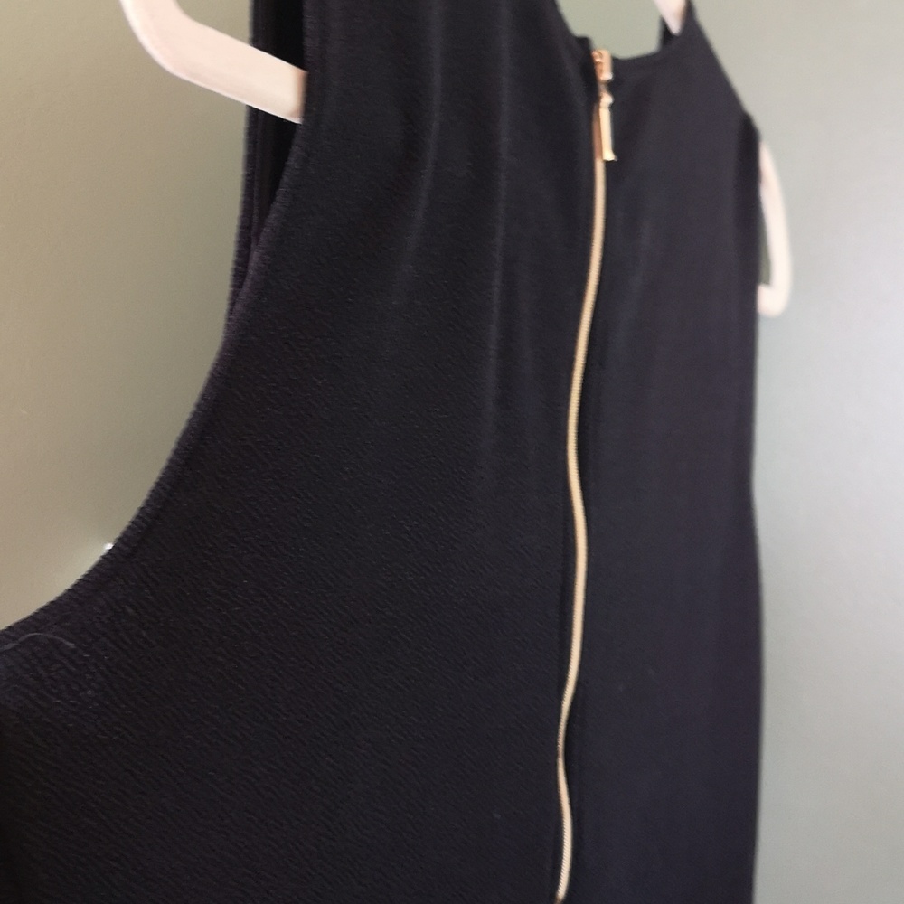 NWT Kismet Little Black Dress Sz S Lightweight & Stretchy Textured Sleeveless - Picture 8 of 10